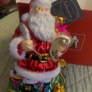 Kurt S. Adler Santa with dove ornament